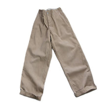 Load image into Gallery viewer, 1930's "USARMY" METAL BUTTON CHINO TROUSER (W36)