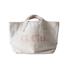 画像をギャラリービューアに読み込む, 〜1940's "C.CO." CANVAS COAL BAG WITH STENCIL