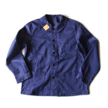 Load image into Gallery viewer, NOS 1950's LIGHT MOLESKIN FRENCH WORK JACKET (MEDIUM)