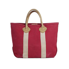 画像をギャラリービューアに読み込む, 1980's "L.L.BEAN" CANVAS TOTE BAG LEATHER HUNDLE