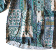 Load image into Gallery viewer, OLD "HAUPT" PACHWORK COTTON SHIRT (UNISEX)