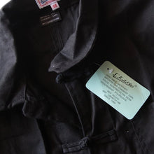Load image into Gallery viewer, NOS FRENCH BLACK CHINA SHIRT & PANTS (LARGE)
