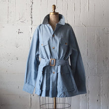 Load image into Gallery viewer, NOS "BROOKS BROTHERS" CHAMBRAY SAFARI SHIRT (X-LARGE)