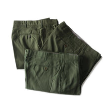 Load image into Gallery viewer, NOS SWEDISH MILITARY SLACKS (W31-W34)