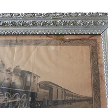 画像をギャラリービューアに読み込む, ANTIQUE "LOCOMOTIVE ENGINEERING" TRAIN PHOTO