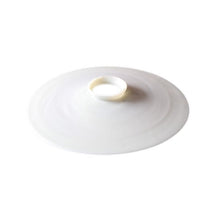 Load image into Gallery viewer, VINTAGE FLAT MILK GLASS SHADE (8.5inch)