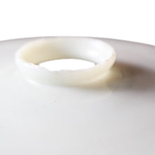 Load image into Gallery viewer, VINTAGE FLAT MILK GLASS SHADE (8.5inch)