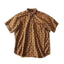 Load image into Gallery viewer, ONE WASH 1960's "DUMONT" COTTON BD PULLOVER S / S SHIRT (LARGE)