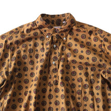 Load image into Gallery viewer, ONE WASH 1960's "DUMONT" COTTON BD PULLOVER S / S SHIRT (LARGE)