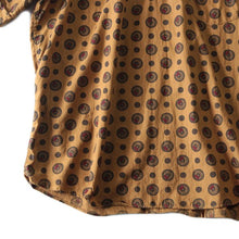 Load image into Gallery viewer, ONE WASH 1960's "DUMONT" COTTON BD PULLOVER S / S SHIRT (LARGE)