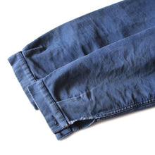 Load image into Gallery viewer, "LE MONT SAINT MARTIN" BLUE MOLESKIN WORK JACKET (LARGE)