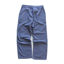 Load image into Gallery viewer, ~ 1950's FRENCH NAVY STRIPE COTTON TROUSER (W33)