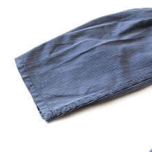 Load image into Gallery viewer, ~ 1950's FRENCH NAVY STRIPE COTTON JACKET (MEDIUM)