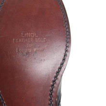 Load image into Gallery viewer, NOS 1940's ~ STRAIGHT TIP LEATHER DRESS SHOES (10 1/2)