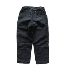 Load image into Gallery viewer, 1960's "LIVRADOR" FRENCH BLACK MOLESKIN WORK TROUSER (W32)