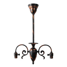画像をギャラリービューアに読み込む, ANTIQUE JAPANNED CEILING LAMP