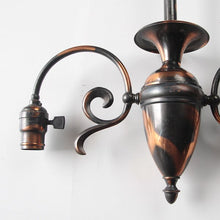 画像をギャラリービューアに読み込む, ANTIQUE JAPANNED CEILING LAMP