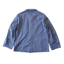 Load image into Gallery viewer, 1950's FRENCH NAVY COTTON STRIPE MILITARY JACKET (MEDIUM) MINT CONDITION