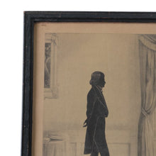 画像をギャラリービューアに読み込む, ANTIQUE "WIN H BROWN" SILHOUETTE PORTRAIT