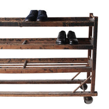 画像をギャラリービューアに読み込む, ANTIQUE WOODEN SHOES RACK