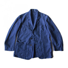 Load image into Gallery viewer, 1940's FRENCH WORK MOLESKIN JACKET (LARGE)