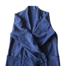 Load image into Gallery viewer, 1940's FRENCH WORK MOLESKIN JACKET (LARGE)