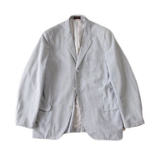 Load image into Gallery viewer, 1960's SEERSUCKER COTTON 3B JACKET (MEDIUM)