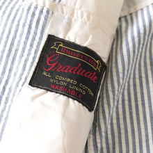 Load image into Gallery viewer, 1960's SEERSUCKER COTTON 3B JACKET (MEDIUM)