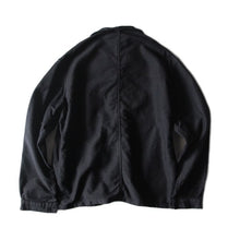 Load image into Gallery viewer, 1950's FRENCH BLACK MOLESKIN WORK JACKET (LARGE) MINT CONDITION