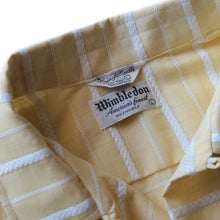 Load image into Gallery viewer, NOS 1960's "WIMBLEDOM" COTTON S / S BOX SHIRT (LARGE)