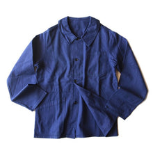 Load image into Gallery viewer, NOS COTTON TWILL FRENCH WORK JACKET (MEDIUM)