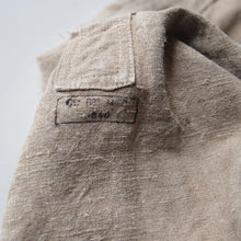 Load image into Gallery viewer, NOS 1940's FRENCH MILITARY LINEN BOURGERON (UNISEX)