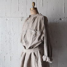 Load image into Gallery viewer, NOS 1940's FRENCH MILITARY LINEN BOURGERON (UNISEX)