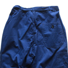 Load image into Gallery viewer, VINTAGE FRENCH HBT INDIGO COTTON WORK TROUSER (W34) MINT CONDITION