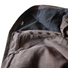 Load image into Gallery viewer, VINTAGE PIQUE FRENCH WORK SLACKS (W37)
