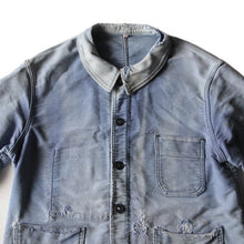 Load image into Gallery viewer, VINTAGE "LE MONT ST MICHEL" FADED MOLESKIN JACKET