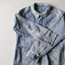 Load image into Gallery viewer, VINTAGE "LE MONT ST MICHEL" FADED MOLESKIN JACKET