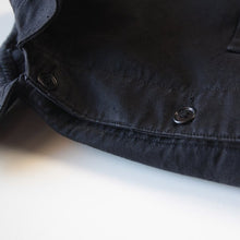 画像をギャラリービューアに読み込む, 1950's V-POCKET FRENCH BLACK MOLESKIN JACKET (MEDIUM) MINT CONDITION