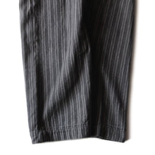 Load image into Gallery viewer, ~ 1940's FRENCH STRIPE WORK COTTON SLACKS (W32)