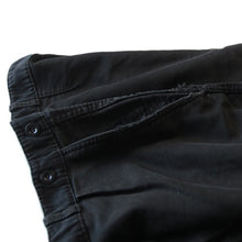 Load image into Gallery viewer, ~ 1950's FRENCH BLACK MOLESKIN WORK TROUSER (W34.5)