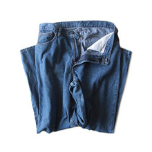 Load image into Gallery viewer, OLD "LLBEAN" LOOSE FIT DENIM PANTS (W32)