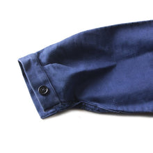 画像をギャラリービューアに読み込む, 1940's "LE MONT ST MICHEL" MOLESKIN WORK JACKET (X-LARGE) MINT CONDITION