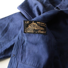 画像をギャラリービューアに読み込む, 1940's "LE MONT ST MICHEL" MOLESKIN WORK JACKET (X-LARGE) MINT CONDITION