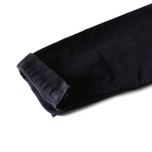 Load image into Gallery viewer, 1950's FRENCH V-POCKET BLACK MOLESKIN WORK JACKET (LARGE) MINT CONDITION