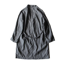 画像をギャラリービューアに読み込む, N.O.S VINTAGE ITALY MILITARY GLAY CHAMBRAY COAT (LARGE)