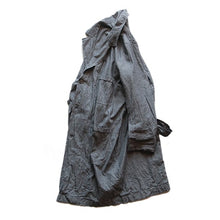 画像をギャラリービューアに読み込む, N.O.S VINTAGE ITALY MILITARY GLAY CHAMBRAY COAT (LARGE)