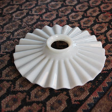 画像をギャラリービューアに読み込む, ANTIQUE FLAT MILK GLASS SHADE