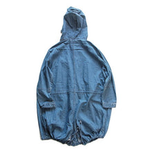 画像をギャラリービューアに読み込む, OLD M-65 STYLE DENIM FISHTAIL PARKA (X-SMALL)