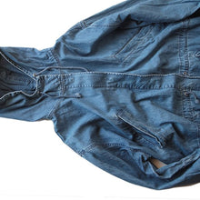 画像をギャラリービューアに読み込む, OLD M-65 STYLE DENIM FISHTAIL PARKA (X-SMALL)