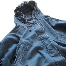 画像をギャラリービューアに読み込む, OLD M-65 STYLE DENIM FISHTAIL PARKA (X-SMALL)